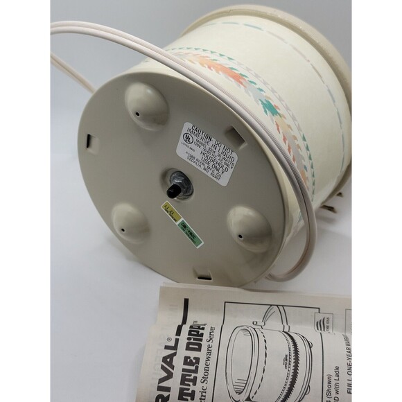 Rival Little Dipper Mini Crock Pot Southwest Style Model 3204 NOS - NEW OPEN BOX - Picture 11 of 16